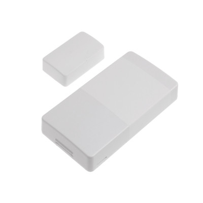 Contatto magnetico miniaturizzato senza fili per porte e finestre, 1 canale. Colore bianco