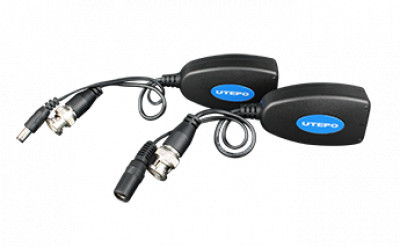 COPPIA DI BALUN VIDEO HD PASSIVI CON ALIMENTAZIONE STABILIZZATA