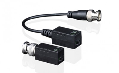 COPPIA MINI BALUN PASSIVI VIDEO HD HDCVI/HDTVI/AHD/PAL CON MORSETTI A VITE