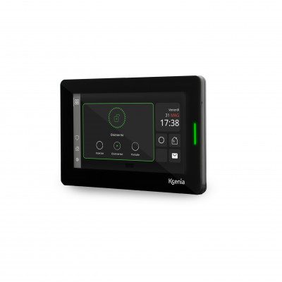 CREO-S - Tastiera touch BUS da interno Nera