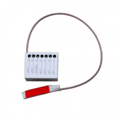 Interfaccia a Relè per bordi sensibili con trasmettitore wireless e centrali con collegamenti classici stop e foto