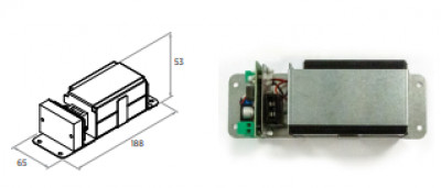 Kit batteria tampone 24V - autoswitch