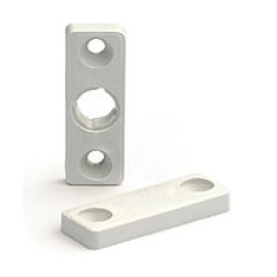 Magnete per alluminio/pvc bianco