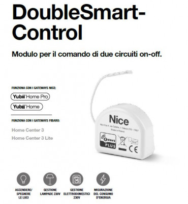 Modulo per il controllo di due circuiti on-off