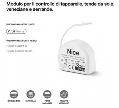 Modulo per il controllo di motori tubolari