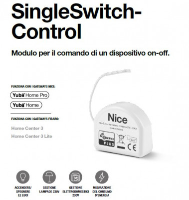 Modulo per il controllo di un dispositivo on-off