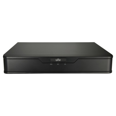 NVR per videocamere IP Gamma Easy 4 CH video / Compressione Ultra 265 4 Canali PoE Risoluzione massima 8 Mp Ammette 1 hard disk