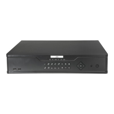 NVR per videocamere IP Gamma Prime 16 CH video / Compressione Ultra 265 Risoluzione massima 12Mpx Larghezza di banda 384 Mbps Ammette 8 hard disk