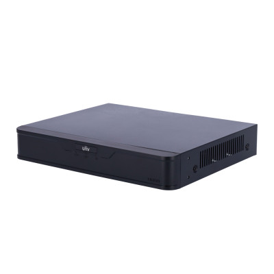 NVR per videocamere IP Gamma Prime 4 CH video / Compressione Ultra H.265 4 Canali PoE Risoluzione massima 8Mpx Larghezza di banda 80 Mbps Supporta 1 hard disk fino a 8TB
