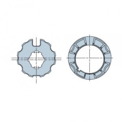 Ogiva 70x(8÷1,5) ruota + corona