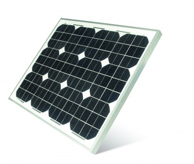 Pannello solare fotovoltaico per alimentazione a 24V con potenza massima 30 W