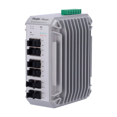 Reyee Cloud L2 Full Managed Industrial Switch IP40. 8x1GE PoE+ 240W 4xSFP.