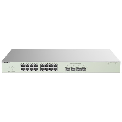 Reyee Cloud L2+ Full Managed Rack 19 Switch 4x2,5GE PoE++ 12x2,5GE PoE+ 4xSFP+. Power Budget 370W
