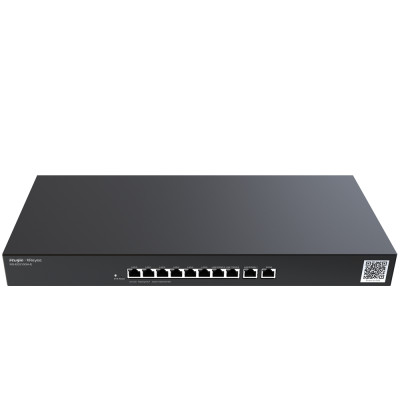 Reyee Cloud Router Rack 19 10xGE. 300 utenti simultanei, VPN, Load Balancing, 1.5Gbps Throughput e 4 WAN