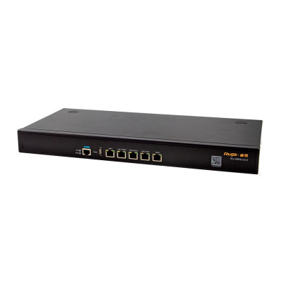 Reyee Cloud Router Rack 19 5xGE 200 utenti simultanei, VPN, Load Balancing, 600Mbps Throughput e fino a 3 WAN. Fanless.