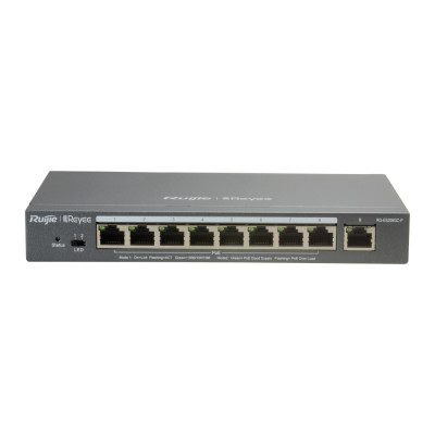 Reyee Cloud Smart Managed Switch 8x1GE PoE+ 1xGE 120W Power Budget