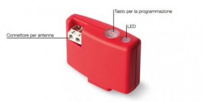 Ricevitore radio bidirezionale ad innesto con tecnologia LoRa®