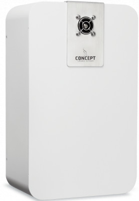 Sentinel S35, completo di scheda di rete CONCSS-WT32-IP (comprensivo di staffe, fluido di ricarica e ugello inclinato 30°) 400 m3 in 60 sec. Alimentazione 230 V. Conforme norma EN 50131-8. Batterie escluse. Compatibile con il fluido: CSS-SBR 500.