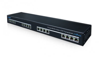 STAZIONE DI 16 CANALI VIDEO HD E ALIMENTAZIONE CON BALUN PASSIVI
