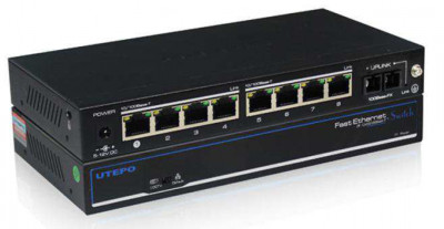 SWITCH ETHERNET DESKTOP 8P. 10/100POE+2P.UPLINKGBIT
