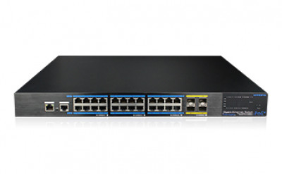 SWITCH ETHERNET MANAGED L3. RACK 24P.POEGBIT+4P.UPLINK10G SFP