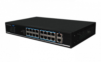 SWITCH RACK 16P 10/100MBIT 2 RJ45