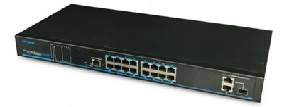 SWITCH RACK POE+WEBMAN.N.24 10/100MBITN.2RJ45+N.1SFPGBIT COMBO