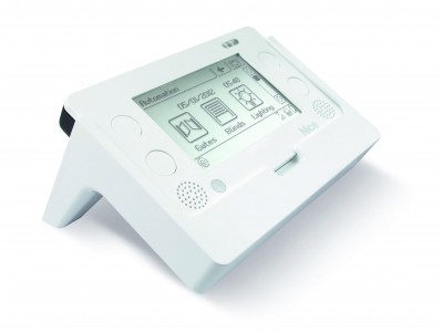 Tastiera wireless Touch Screen Bidirezionale con Centrale d'allarme HSCU2. Gestione 99 automazione Nice con comandi wireless. Gestione della automazione con scenari, con gruppi e con timer settimanali.