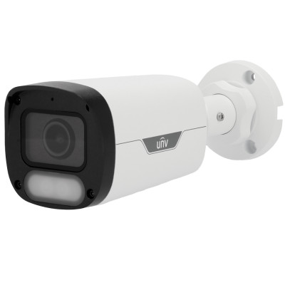 Telecamera Bullet IP 4 Megapixel Gamma EasyStar 1/1.8" Progressive Scan CMOS | Ottica 2.8 mm Color Hunter con tecnologia WISE-ISP Luce bianca Portata 30 m UMD, Ultra Motion Detection