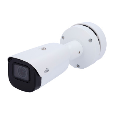 Telecamera IP 4 Megapixel Gamma Prime Lente 2.8 - 12mm / WDR Ottico IR LED Portata 80 m | Microfono integrato SIP, Smart Intrusion Prevention | Conteggio persone Riscaldatore integrato