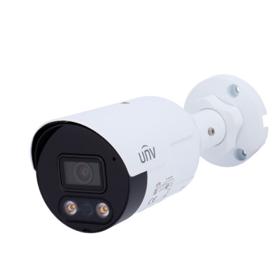 Telecamera IP 4 Megapixel Gamma Prime Lente 2.8 mm / WDR IR LED Portata 30 m | Luce bianca Portata 30 m Interface WEB, CMS, Smartphone e NVR