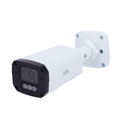 Telecamera IP 4 Megapixel Gamma Prime Lente motorizzata AF 2.8~12 mm / WDR IR LED Portata 30 m | Audio e Allarmi Algoritmo AI | Evita i falsi allarmi Interface WEB, CMS, Smartphone e NVR