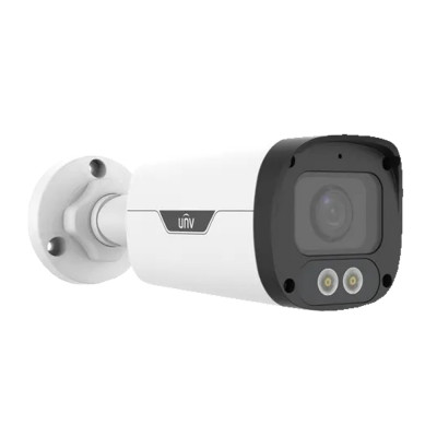 Telecamera IP 4 Megapixel Gamma Prime Ottica 2.8 mm | 1/1.8” Progressive Scan CMOS ColorHunter, immagine a colori 24/7 WDR 120dB + Starlight + Microfono Impermeabilità IP67