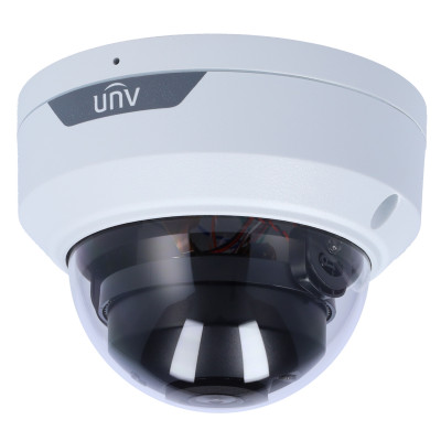 Telecamera IP 8 Megapixel Gamma Prime 1/2.7" Progressive Scan CMOS Ottica 2.8 mm | IR LED Portata 30 m | Audio SIP, Smart Intrusion Prevention | Allarmi Conteggio persone nell'area