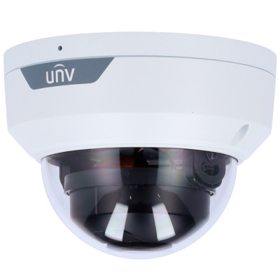 Telecamera IP Dome 5 Megapixel Gamma EasyStar Ottica 2.8 mm | 1/2.7" Progressive Scan CMOS Rilevamento di persone, veicoli, attraversamento linea Alloggiamento in metallo e plastica | Portata IR 30 m Protezione IP67, IK10,