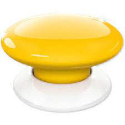 The Button Pulsante universale wireless giallo