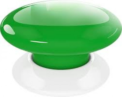 The Button Pulsante universale wireless verde