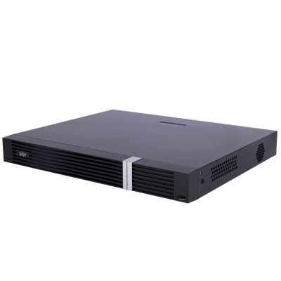 Uniview Gamma Prime NVR per videocamere IP Risoluzione fino a 12 Mpx 16 CH video / Compressione Ultra265 Supporta SIP fino a 4CH / Riconoscimento facciale 2HDD / Allarmi