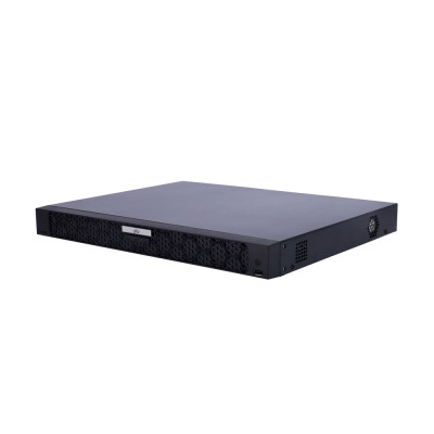 Videoregistratore NVR per telecamere IP Gamma Prime 16 CH video / Compressione Ultra H.265 Risoluzione massima 8Mpx Larghezza di banda 320 Mbps Ammette 4 hard disk